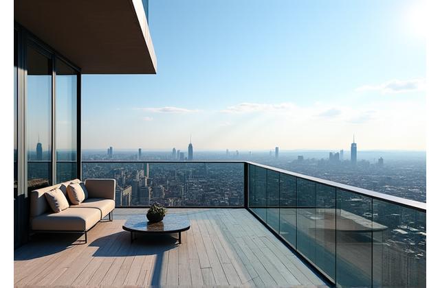 Exklusive Penthouse-Wohnung mit Blick über Wien